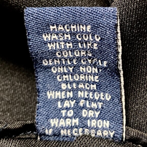 Ann Taylor Midi Skirt Sz 4P Black #81J - Picture 7 of 7